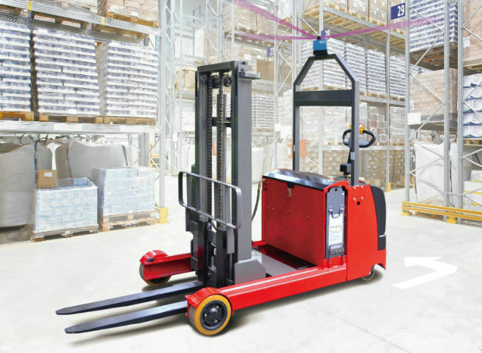 AGV全自動(dòng)堆高車 AGV全自動(dòng)堆高車